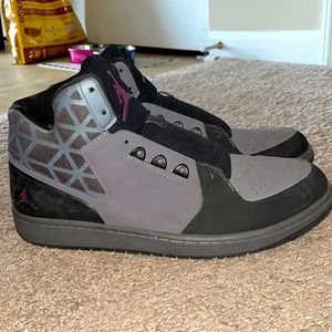 Nike Air Jordan 1 Mens 12 Flight 3 Sneakers🖤